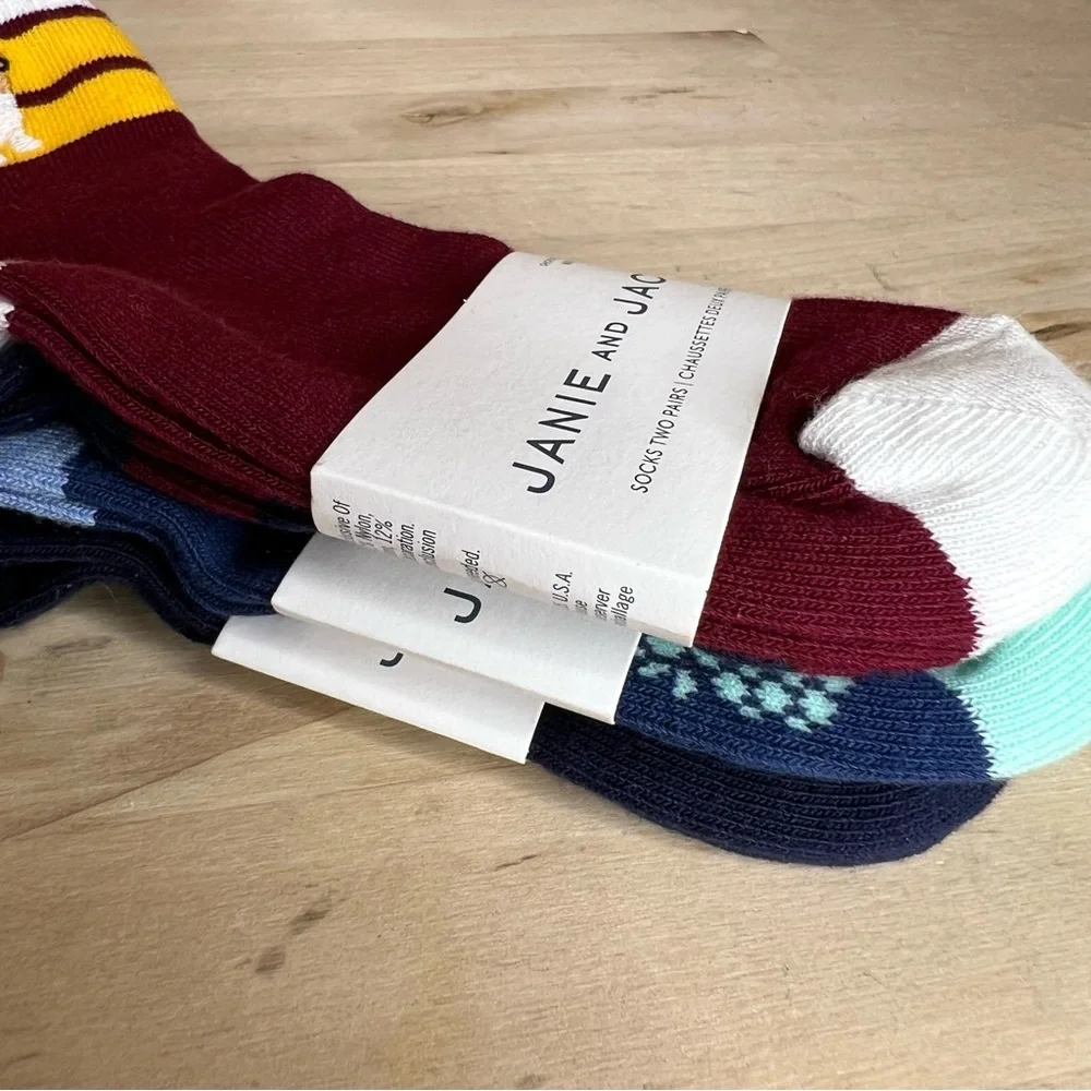 Janie and Jack 3 Pack Sock Bundle